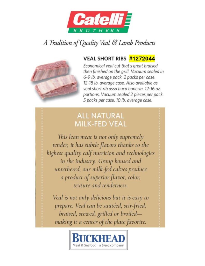 thumbnail of Veal Short Ribs