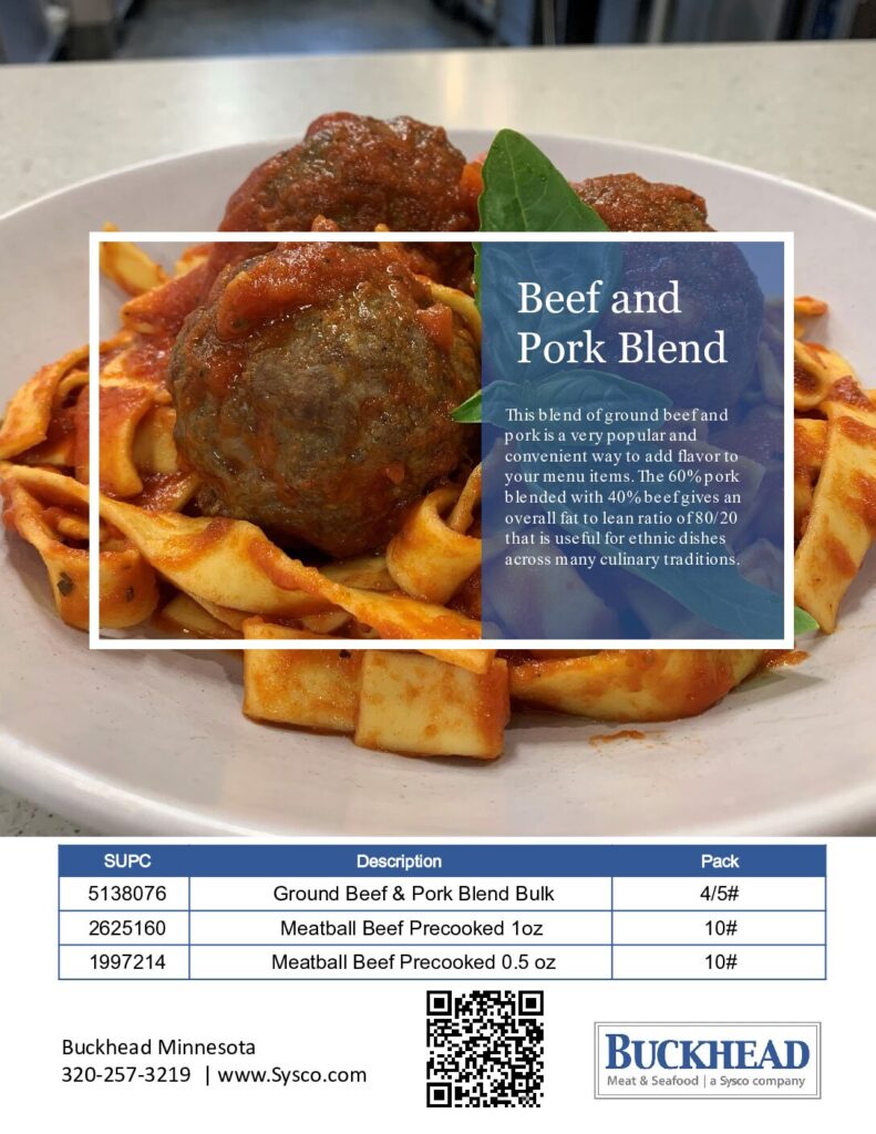 thumbnail of Beef & Pork Blend