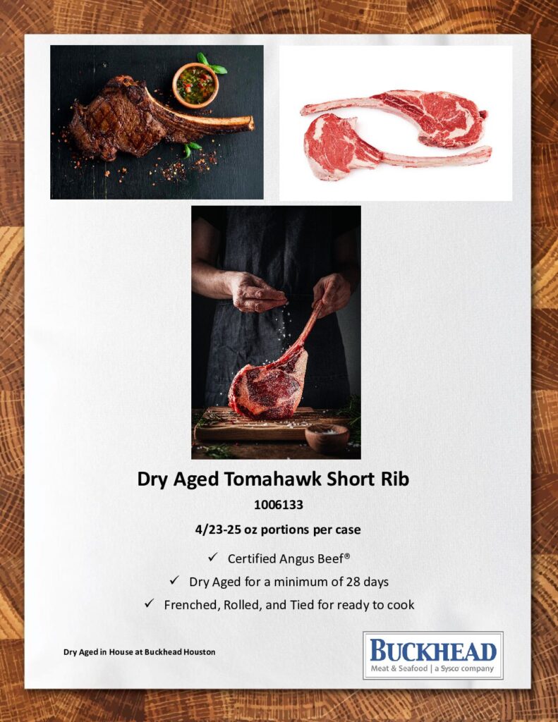 thumbnail of Dry Aged Tomahawk Short Rib