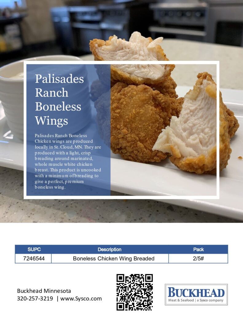thumbnail of Palisades Ranch Boneless Wngs