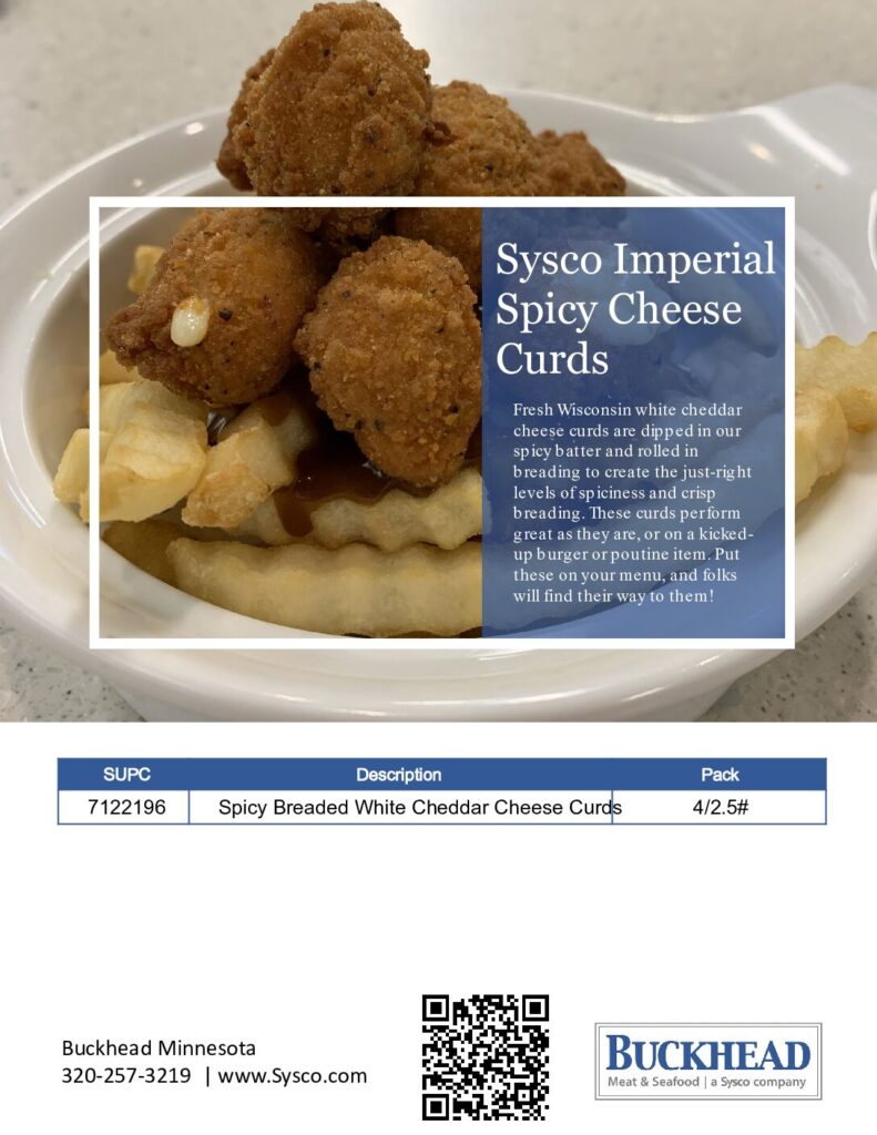 thumbnail of Spicy Cheese Curds