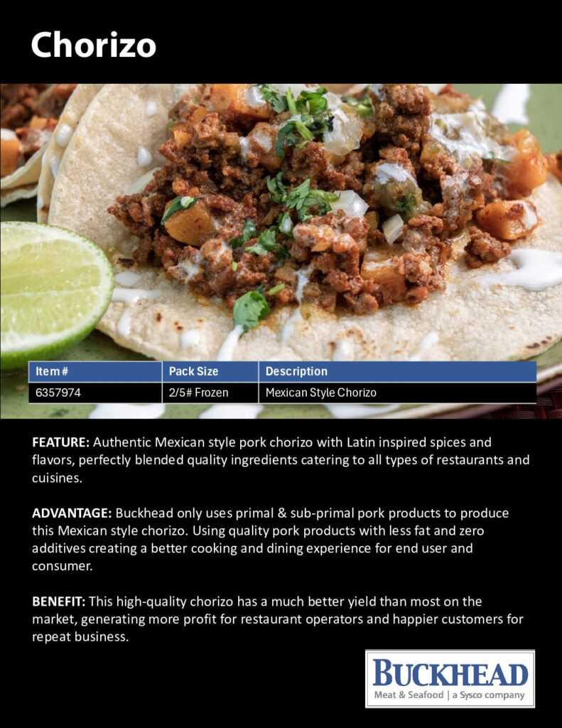 thumbnail of Chorizo