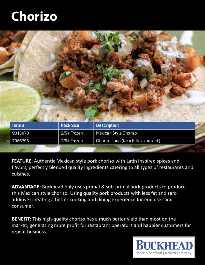 thumbnail of Chorizo