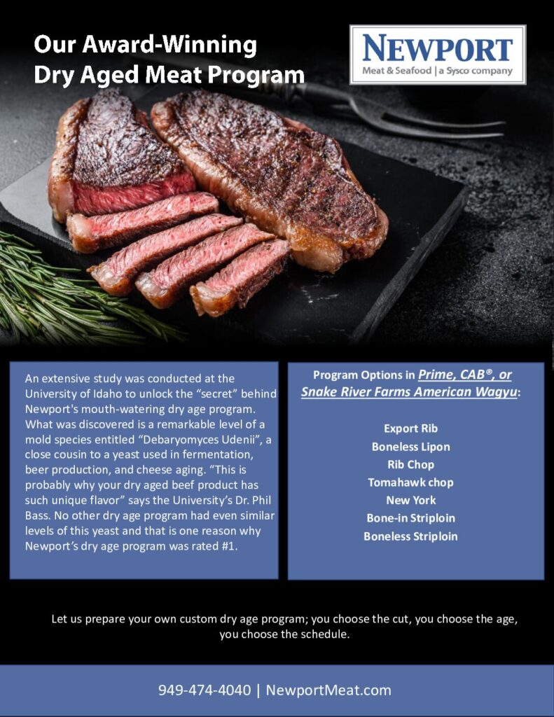 thumbnail of Newport Meat Southern California Dry Aging