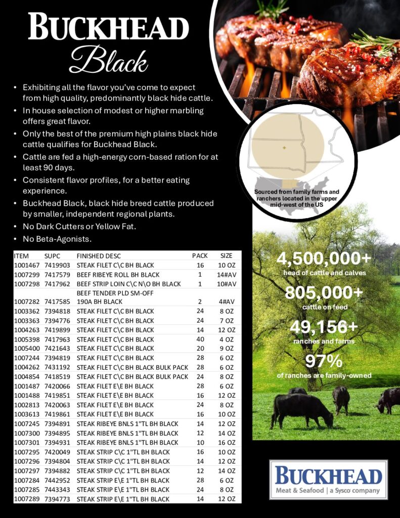 thumbnail of Buckhead Black Houston Filets, Ribeye, Strips